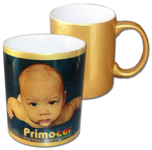 Caneca Dourada x3un.