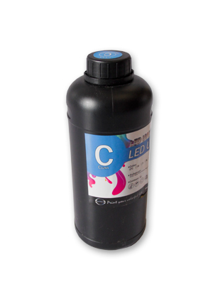 Tinta UV SOFT Cyan - 1Lt