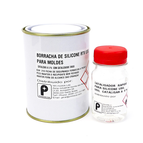 Silicone para moldes 0,475Kg + Catalisador 25g