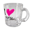 Caneca Vidro Transparente