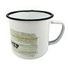 Caneca rstica branca - x3un.