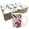 Caneca branca AAA s/ caixa - x12un