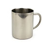 Caneca metal inox.