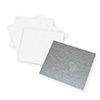 Chapas aluminio Branco - x5un