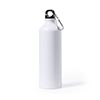 Garrafa de aluminio branco 800ml x50