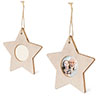 Adorno formato Estrela com chapa sublimvel MDF
