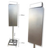 Expositor vertical em metal