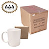 Caneca branca <b>AAA c/ caixa</b>-x36