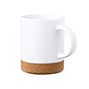 Caneca cermica com cortia