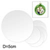 Adesivo Sublimavel para Bola Natal 80mm